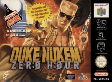 Duke Nukem - Zero Hour (Europe) box cover front